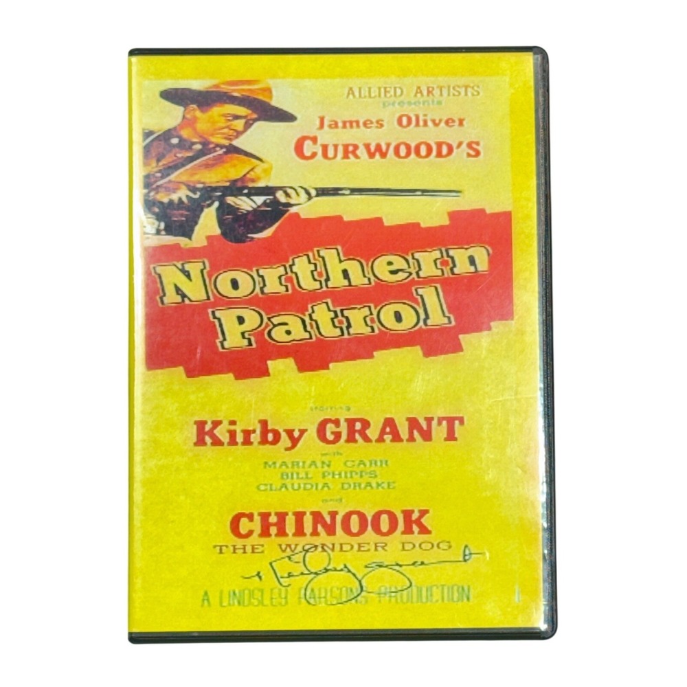 Northern‎ Patrol (1953) Kirby Grant Chinook DVD Sharpco Video